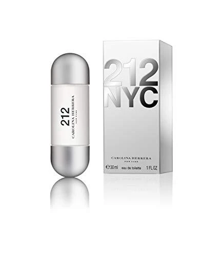 Carolina Herrera 212 Women EDT tualetinis vanduo moterims, 30 ml