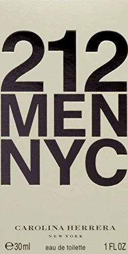 Carolina Herrera 212 NYC Men EDT tualetinis vanduo vyrams, 30 ml