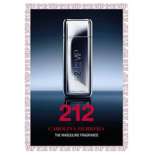 Kvepalai vyrams Carolina Herrera 212 VIP for Men EDT, 200 ml