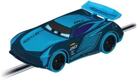 Milly Mally Carrera Go Cars – Neon Nights 5,3 m trasos rinkinys su nuotolinio valdymo automobiliukais