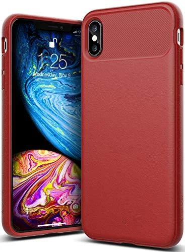 Caseology Vault dėklas skirtas Apple iPhone Xs Max Raudona