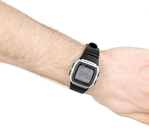 Laikrodis Casio Collection Vintage CASIO COLLECTION ILLUMINATOR 10 YEARS BATTERY W-96H-1AVDF