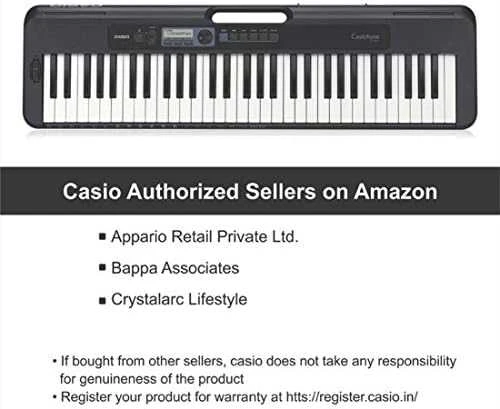 CASIO CT-S300, juoda