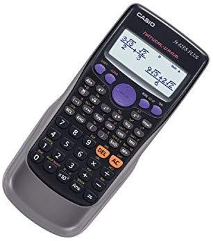 Casio FX-82ES skaičiuotuvas Kišenė Mokslinis skaičiuotuvas Juoda