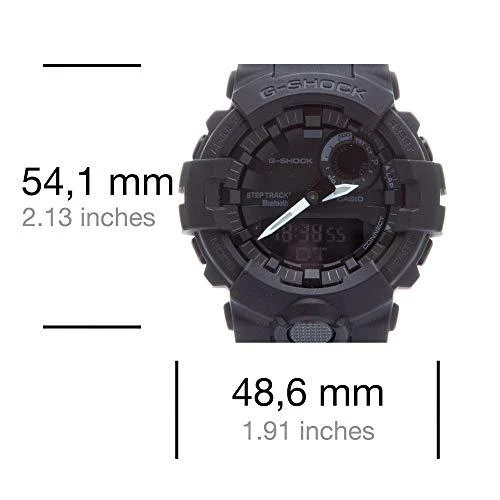 Casio GBA-800-1AER rankinis laikrodis Kvartcas Kištukinis Juoda