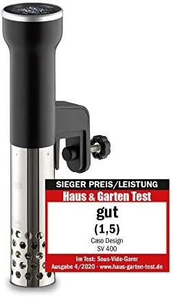 Caso | SV 400 | SousVide Stick | Power 1000 W | Juodas/Stainless Steel