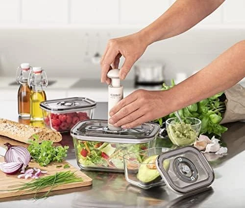 Caso VacuBoxx Eco Set | Caso | VacuBoxx Eco Set | 1177 | 3 | Transparent