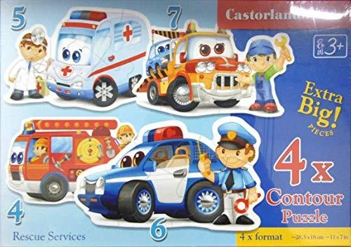 Castorland Dėlionė 22 vnt. - Gelbėjimo tarnybos