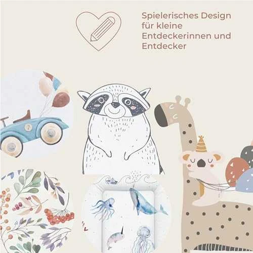 CebaBaby vystymo kilimėlis Basic balionai 70x50cm W-143-000-734