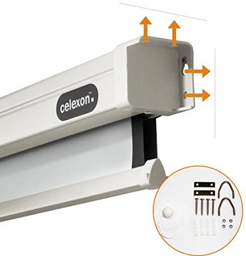 Celexon Europe „Celexon Projektoriaus ekranas Motor Professional“ Formatas 1:1, 200 x 200 cm