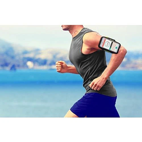 Dėklas CELLY ARMBAND UP TO 6.2" Juodas/Geltonas