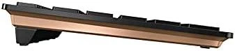 CHERRY DW 9100 SLIM - Klaviatūra ir pelė - QWERTZ - Deutsch - juodas/bronze