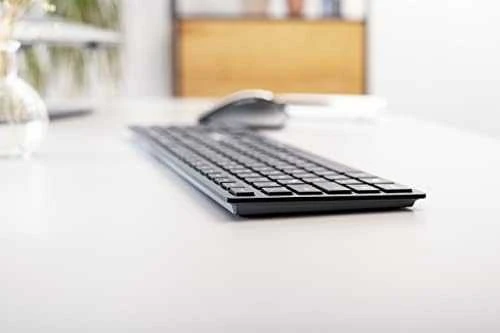 Klaviatūra „Cherry DW 9500 SLIM“ klaviatūros ir pelės rinkinys, belaidis klaviatūros ir pelės rinkinys (JD-9500DE-2) (JD9500DE2)
