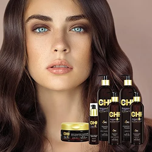 Šampūnas su argano ir moringų aliejumi CHI Argan Oil Šampūnas 340ml