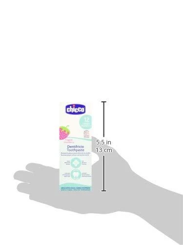 CHICCO dantų pasta braškių skonio 12m+ 50ml