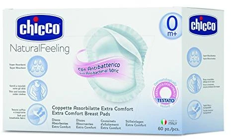 CHICCO įklotai į liemenėlę 60 vnt, 000617730t*00000