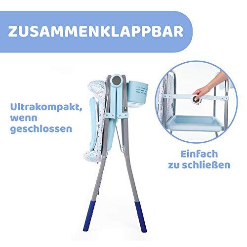 Chicco Cuddle & Bubble Ocean kūdikio vonelė su persirengimo stalu  2in1