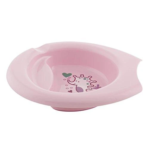CHICCO lėkštė „Easy feeding“ 6M+, rožinė spalva