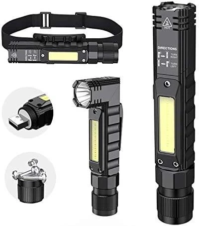 Superfire G19 multifunction žibintuvėlis, 200lm, USB