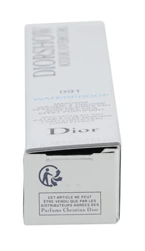 Christian Dior Diorshow Iconic Overcurl Atsparus vandeniui Volume Blakstienų tušas #091 Juodas, 6 g