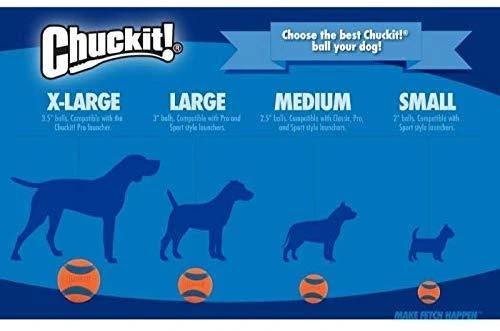 Chuckit - „Breathe Right“ atėmimo kamuoliukai - maži - 2 vnt. - (CHUC31931)
