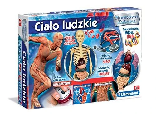 Edukacinis žaidimas Žmogaus kūnas Clementoni, 60249