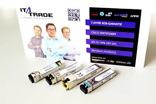 Šakotuvas Cisco Prolabs „Rockstable 1000BASE-LX/LH SFP“, Šviesolaidinis kabelis, 1000 Mbit/s, SFP, LC, LC (UPC), PC, 10000 m, 1310 nm