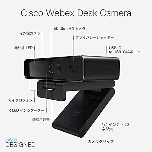 CISCO Webex Desk Interneto kamera, Juoda