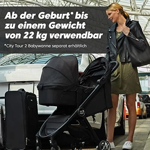 Baby Jogger KŪDIKIŲ JOGGER 470849 vežimėlis CITY TOUR 2 EVERETT Žalias 2145422