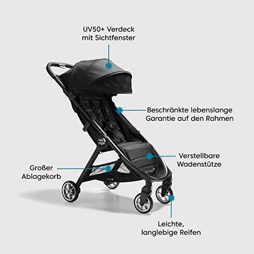 Baby Jogger KŪDIKIŲ JOGGER 470849 vežimėlis CITY TOUR 2 EVERETT Žalias 2145422
