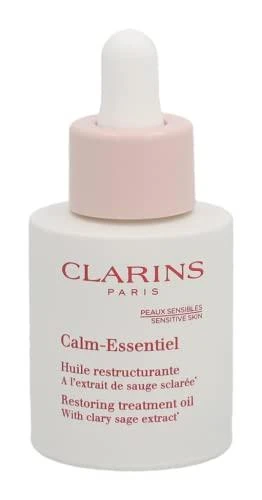 Clarins Calm-Essentiel Restoring Treatment Oil veido aliejus moterims, 30 ml