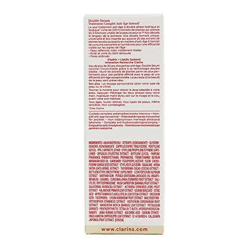 „Clarins“ dvigubas veido senėjimą stabdantis serumas, 30 ml