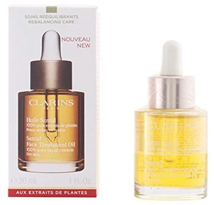 Clarins veido priežiūros aliejus Santal veido aliejus moterims, 30 ml