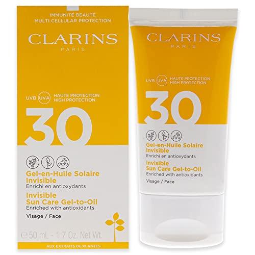 Clarins CLARINS INVISIBLE SAULĖS PRIEŽIŪROS GELIS ANT ALIEJUS VEIDUI SPF30 50ml