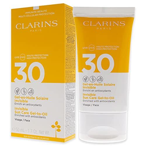 Clarins CLARINS INVISIBLE SAULĖS PRIEŽIŪROS GELIS ANT ALIEJUS VEIDUI SPF30 50ml