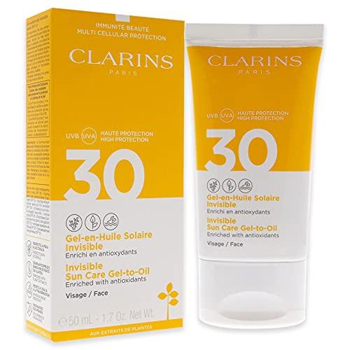 Clarins CLARINS INVISIBLE SAULĖS PRIEŽIŪROS GELIS ANT ALIEJUS VEIDUI SPF30 50ml