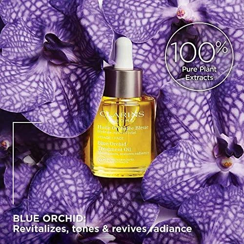 Clarins Blue Orchid Face Treatment Oil aliejus sausai veido odai, 30 ml