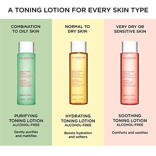 Clarins Hydrating Toning Lotion Veido losjonas ir Purškiklis