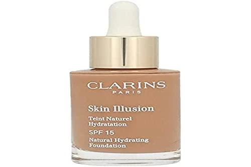 Clarins Saugus Makiažas Natūralus Drėkinamasis Fondas SPF15 113 Rudi 30ml
