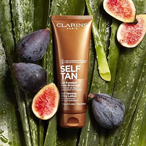 Clarins savaiminio įdegio pieniškas losjonas, 125 ml