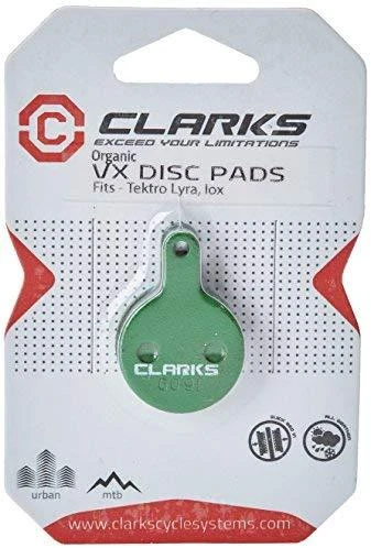 Clarks TEKTRO stabdžių kaladėlės (Lyra, IOX) (CLA-VX845C)
