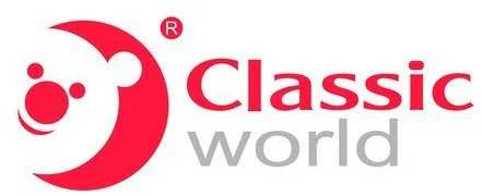 Medinė lankstoma spalvota vikšrelė CLASSIC WORLD