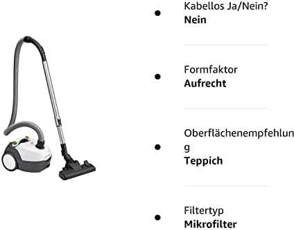 Clatronic BS 1300 dulkių siurblys