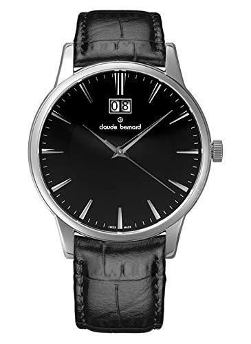 Laikrodis Claude Bernard Classic Big Date 63003 3 AIN