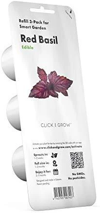 Click & Grow sėklos išmaniajam vazonui - Violetinis bazilikas, 3vnt.