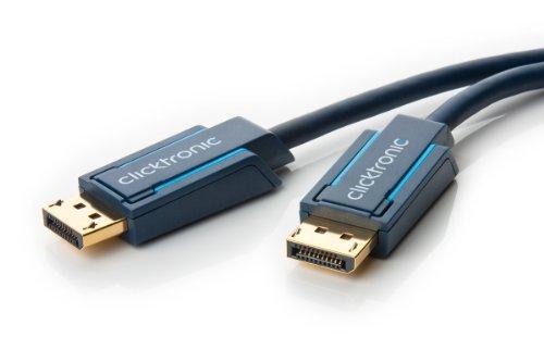 Clicktronic 70710 DisplayPort laidas, Mėlyna, 1 m