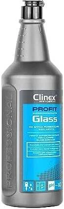 Clinex Effective koncentratas nerūdijančio plieno stiklo veidrodžių plovimui CLINEX PROFIT Glass 1L Efektyvus koncentratas nerūdijančio plieno stiklo veidrodžių plovimui CLINEX PROFIT Glass 1L