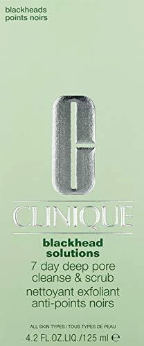 „Clinique Blackhead Solutions 7 Days Deep Pore Cleanse And Scrub“, 125 ml