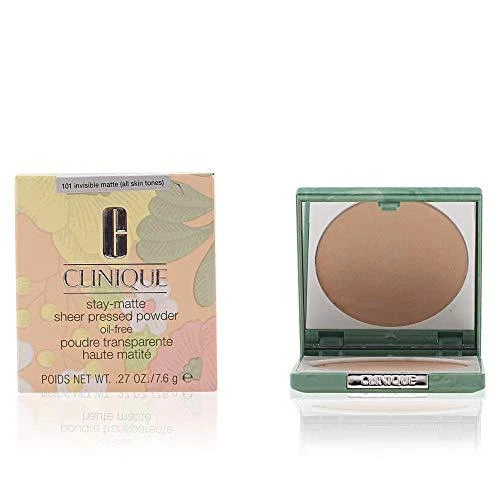 Clinique Stay Matte permatoma presuota pudra 01 Stay Buff 7,, 6 g
