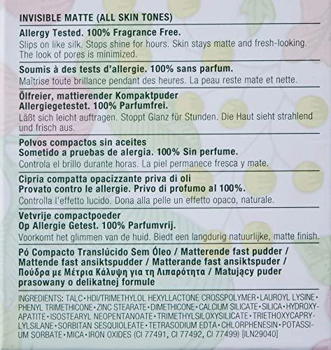Clinique Stay Matte permatoma presuota pudra 01 Stay Buff 7,, 6 g